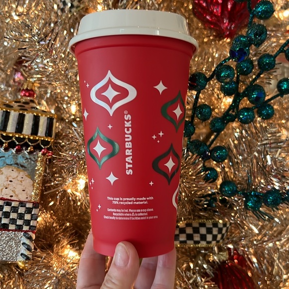 Starbucks Red Cup Holiday Reusable Cup 2023 - Picture 3 of 6